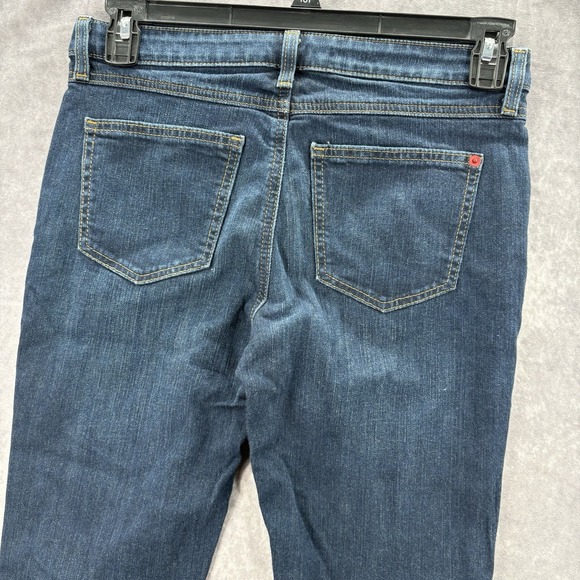 Spanx Jeans Womens 29 Slim X Skinny Dark Blue Wash Stretch - Picture 5 of 7